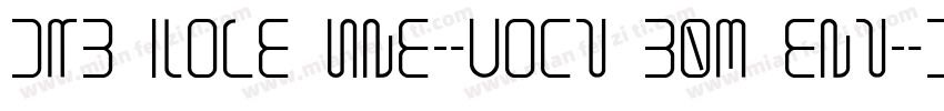 URW Form SemiCond W03 Medium It字体转换